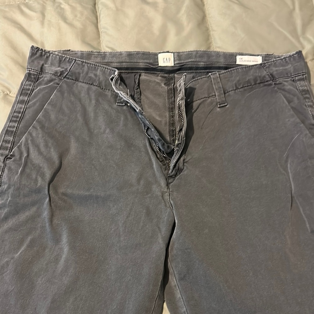 GAP Gray Straight Leg Pants